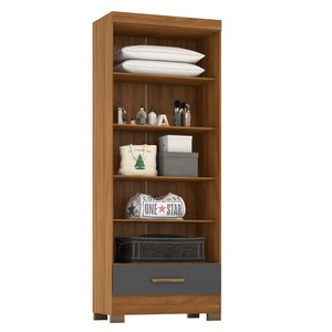 Módulo Closet 1 Gaveta Smart Versatile Espresso Móveis
