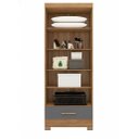 Ver imagem 7 de Módulo Closet 1 Gaveta Smart Versatile Espresso Móveis Bege/Cinamomo/Chumbo