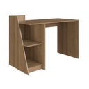 Ver imagem 2 de Mesa Escrivaninha MS4820 Office 120cm Mel Marrom
