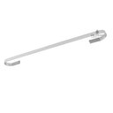 Ver imagem 3 de Suporte Porta Toalha Banho Parede Banheiro Quadrado Cromado