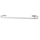 Ver imagem 2 de Suporte Porta Toalha Banho Parede Banheiro Quadrado Cromado