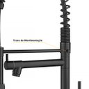 Ver imagem 6 de Torneiras de Cozinha Monocomando 50cm com Trava de Acionamento Gourmet Tutto Home Preto Fosco