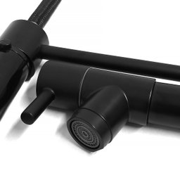 Torneiras de Cozinha Monocomando 50cm com Trava de Acionamento Gourmet Tutto Home Preto Fosco - 9