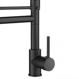 Torneiras de Cozinha Monocomando 50cm com Trava de Acionamento Gourmet Tutto Home Preto Fosco - 8