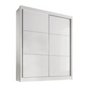 Ver imagem 3 de Guarda-Roupa MDF 2 Portas de Correr 3 Gavetas Milos Branco