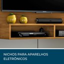 Ver imagem 3 de Painel para Tv até 49 Polegadas com Nicho Eros Freijó Trend Notável Móveis