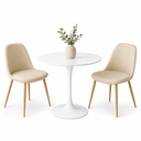 Ver imagem 2 de Mesa de Jantar Saarinen Redonda 60cm - Laca Branca