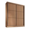 Guarda-roupa Mdf 2 Portas de Correr 3 Gavetas Milos - 9