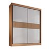 Guarda-roupa Mdf Ripado 2 Portas de Correr 3 Gavetas Milos - 7