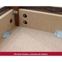 Ver imagem 6 de Sala de Jantar Completa Mesa Luiza Tampo Madeirado C/ Vidro Reto 120x80cm e 4 Cadeiras Isa Nature/