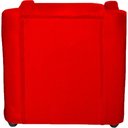 Ver imagem 2 de Kit 12 Poltronas Mila Pé de Plástico Cromado - Vermelho Suede