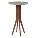 Ver imagem 1 de Mesa Alta Bistrô em Madeira Maciça Copacabana X Marrom