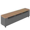 Ver imagem 7 de Rack para Tv até 85 2 Portas 1 Gaveta Artely Mercury