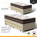 Ver imagem 4 de Cama Box com Colchão de Molas Anjos Classic Pocket + Auxiliar de Espuma Unique Solteiro 88cm