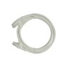 Patch Cord Cca Cftv Cat5 26awg 2.5 Metros Branco Cy-pc2.5m-5-wh - 2