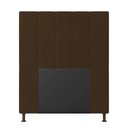 Ver imagem 1 de Cabeceira Cama Box Solteiro 90cm Suede Marrom