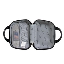 Kit Mala de Bordo Preto Pp + Frasqueira Dizy Swiss Move - 4