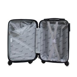 Kit Mala de Bordo Preto Pp + Frasqueira Dizy Swiss Move - 5