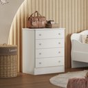 Ver imagem 1 de Cômoda Infantil Doce Sonho 777 Qmovi Branco