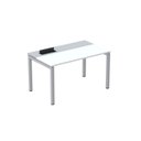 Ver imagem 2 de Escrivaninha Mesa Escritório Plataforma para 1 Pessoa com Caixa de Tomada PSC