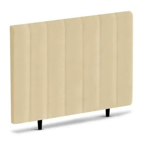 Cabeceira Castor Casal Revollution Bege 138cm