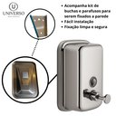 Ver imagem 5 de Dispenser de Sabonete Líquido em Aço Inox Parede