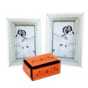 Ver imagem 1 de Kit 3 Peças Porta Retrato Espelhado Porta Joia 1051p