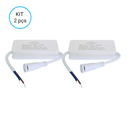 Ver imagem 2 de KIT 2 DRIVER REATOR ELETRONICO PAINEL PLAFON LED 40W BIVOLT