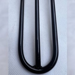 Kit 04 Pés de Ferro Aço Hairpin Legs 60 Cm Preto A01 Sofá Móveis Mesa - Inoviza - 3
