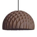 Ver imagem 1 de Luminária Teto tipo Pendente COLMÉIA MDF - Completa - Cor: Marrom