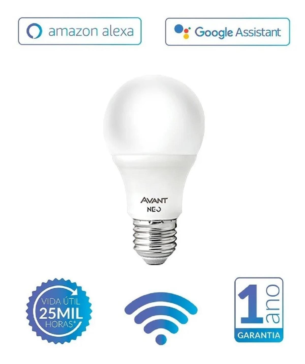 Lâmpada Smart Neo Avant 2700k/6500k Dimerizável 10w Bivolt - 2