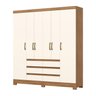 Guarda Roupa Casal 6 Portas 6 Gavetas B355 Briz - 2