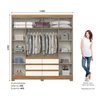Guarda Roupa Casal 6 Portas 6 Gavetas B355 Briz - 3