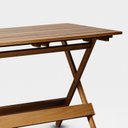 Ver imagem 4 de Mesa Dobrável 120x70cm Eucalipto Verniz