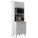 Ver imagem 7 de Cozinha Modulada 3 Peças Ipanema Branco