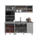 Ver imagem 2 de Cozinha Modulada 3 Peças Ipanema Branco