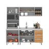 Cozinha Modulada 3 Peças Ipanema Branco/cinnamomo - 2