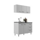 Ver imagem 3 de Cozinha Modulada 2 Peças Ipanema Branco