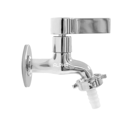 Torneira Para Jardim Tanque Metal Alavanca Cromada 1128 C65:Prateado - 3