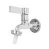 Torneira Para Jardim Tanque Metal Alavanca Cromada 1128 C65:Prateado - 2