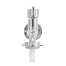 Torneira Para Jardim Tanque Metal Alavanca Cromada 1128 C65:Prateado - 4