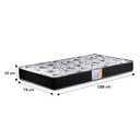 Ver imagem 2 de Colchão Solteiro Espuma Supreme D33 15x78cmx188cm - Gazin