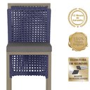 Ver imagem 3 de Mesa Bistro e 2 Banquetas Roma Fendi Corda Náutica 11 Trama Original