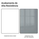 Ver imagem 3 de Armário de Cozinha Completa 240cm Branco/Cinza Lux Madesa 08