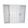 Jlt Vitro 4 Folhas sem Bandeira e com Grade C/ Vidro Liso Branco - Economica - 100x120 (0427) - 2