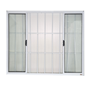 Ver imagem 4 de Jlt Vitro 4 Folhas sem Bandeira e com Grade C/ Vidro Liso Branco - Economica - 100x120 (0427)