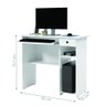 Conjunto Mesa de Computador Afrodite Branco - 3