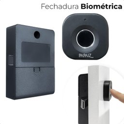 Fechadura Digital para Móveis com Biometria Digital Papaiz - 1