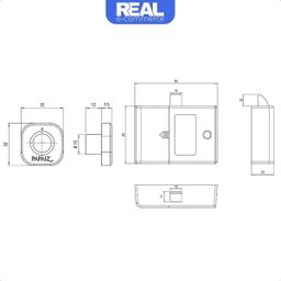 Fechadura Digital para Móveis com Biometria Digital Papaiz - 4