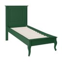 Ver imagem 2 de Cama Solteiro Madeira Pés Luiz Xv 60836 Hannover Linz Móveis - Verde Musgo